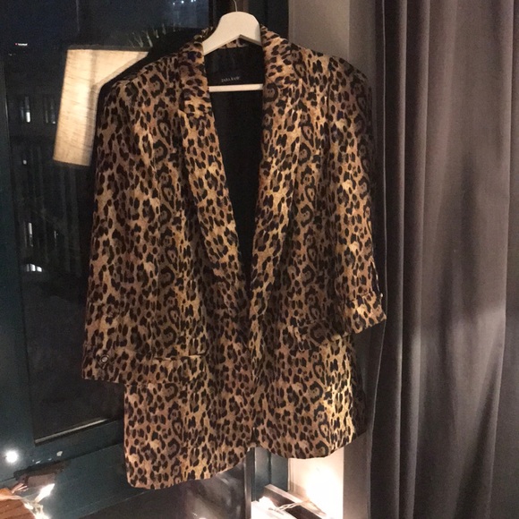 zara leopard jacket